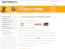Tablet Screenshot of baubetreuung.de